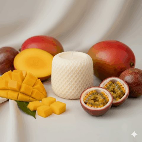 Sojas vaska svece, krāsu & aromātu izvēle (C26)