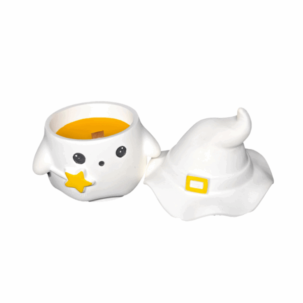 K27W – Aromatizēta sojas vaska svece ģipša konteinerā, dažādi varianti - Image 6