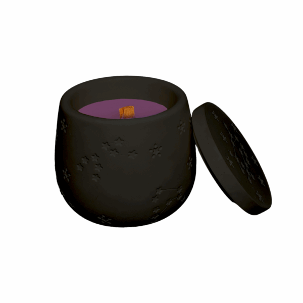 K2B – Aromatizēta sojas vaska svece ģipša konteinerā, dažādi varianti - Image 6