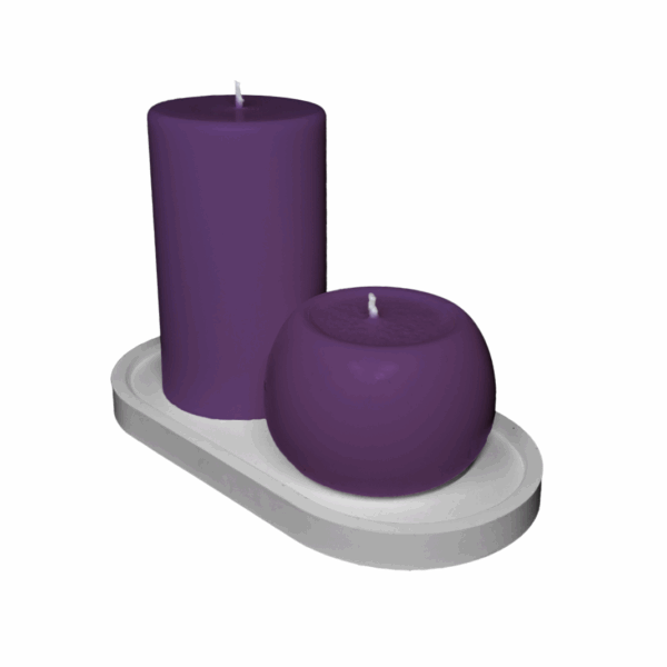 K3W – paplāte un 2 stāvsveces, dažādi varianti - Image 4