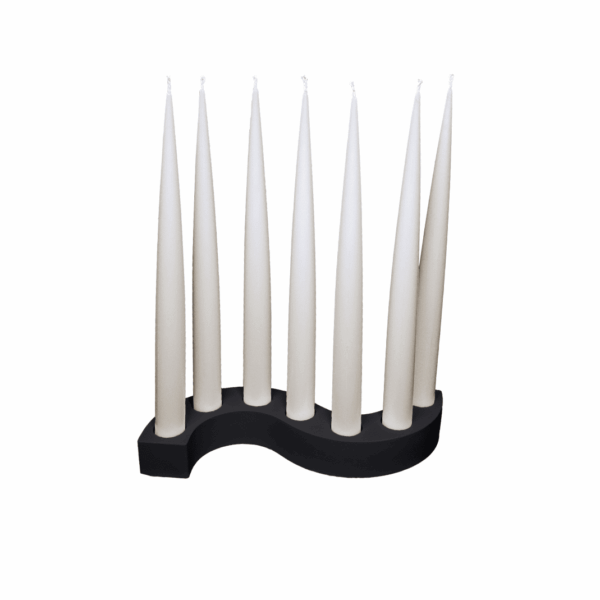 K18B – candle holder and 7 candles, various options