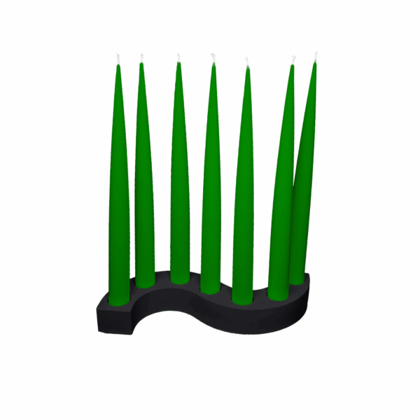 K18B – candle holder and 7 candles, various options - Image 2