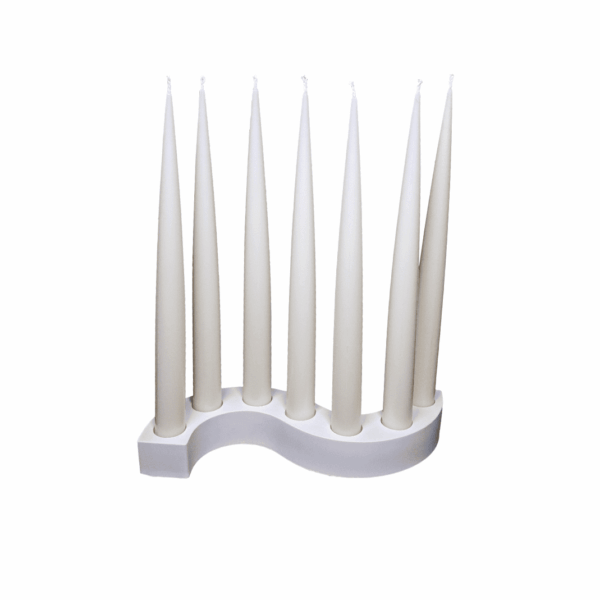K18W – candle holder and 7 candles, various options