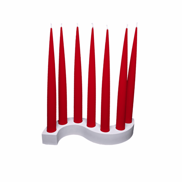 K18W – candle holder and 7 candles, various options - Image 2