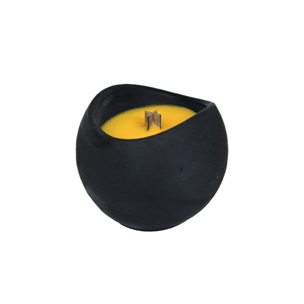 K1B – Scented soy wax candle in plaster container, various options - Image 2