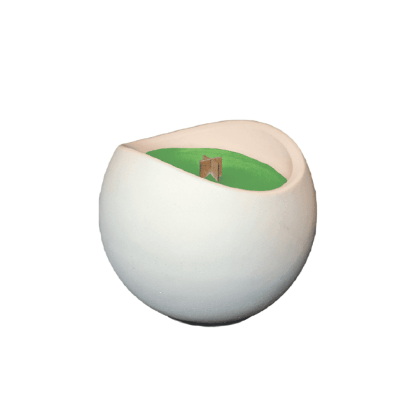 K1W – Scented soy wax candle in plaster container, various options - Image 4