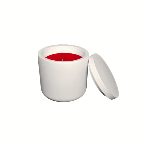 K20W – Scented soy wax candle in plaster container, various options - Image 2