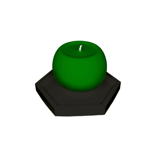 K24B – tray candle holder and pillar candle, various options - Image 4