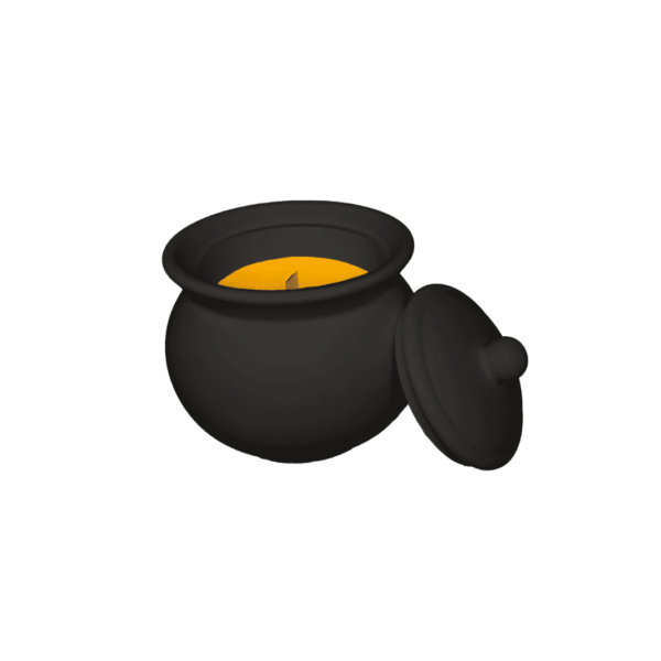 K28B – Scented soy wax candle in plaster container, various options - Image 3