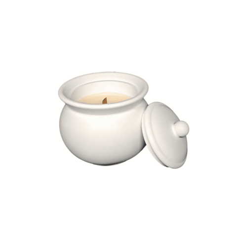 K28W – Scented soy wax candle in plaster container, various options