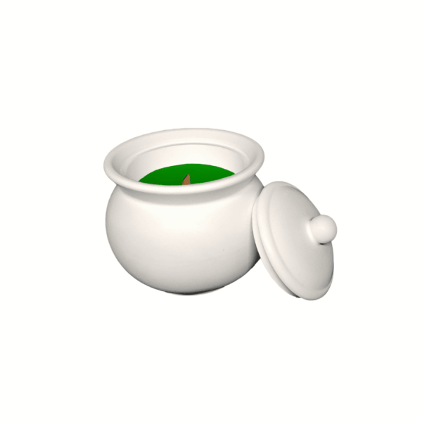 K28W – Scented soy wax candle in plaster container, various options - Image 4