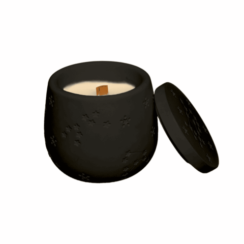 K2B – Scented soy wax candle in plaster container, various options