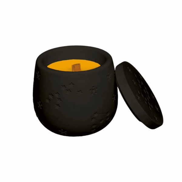 K2B – Scented soy wax candle in plaster container, various options - Image 3
