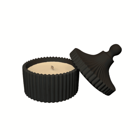 K4B – Scented soy wax candle in plaster container, various options