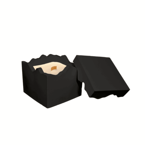 K7B – Scented soy wax candle in plaster container, various options