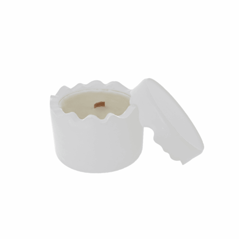 K9W – Scented soy wax candle in plaster container, various options