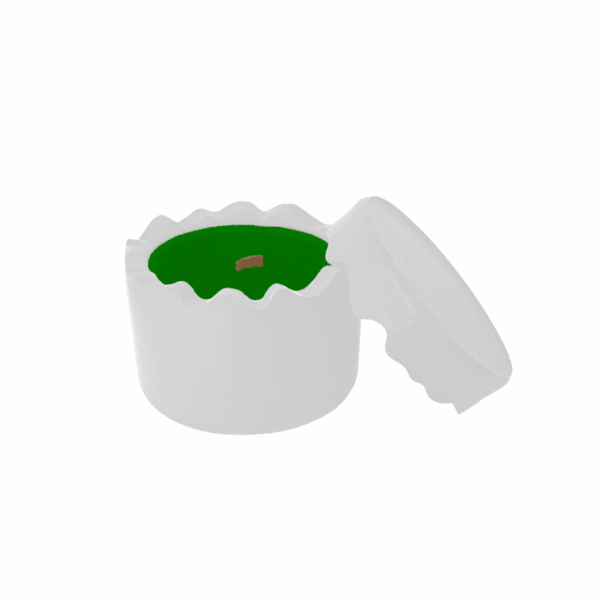 K9W – Scented soy wax candle in plaster container, various options - Image 4