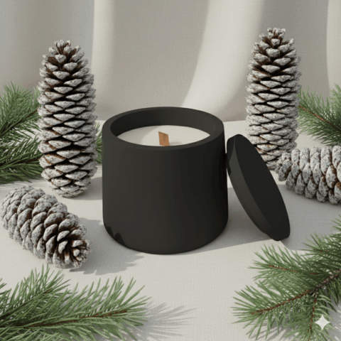 Sojas vaska svece, krāsu & aromātu izvēle (K21B)