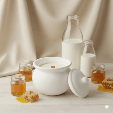 Sojas vaska svece, krāsu & aromātu izvēle (K28W)