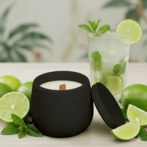 Sojas vaska svece, krāsu & aromātu izvēle (K2B)