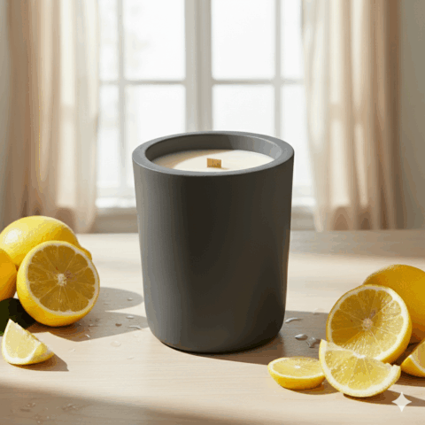 Свеча из соевого воска, выбор цвета и аромата (K30B)