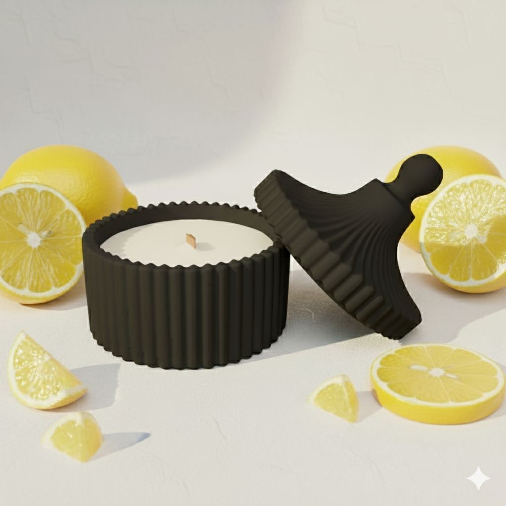 Sojas vaska svece, krāsu & aromātu izvēle (K4B)