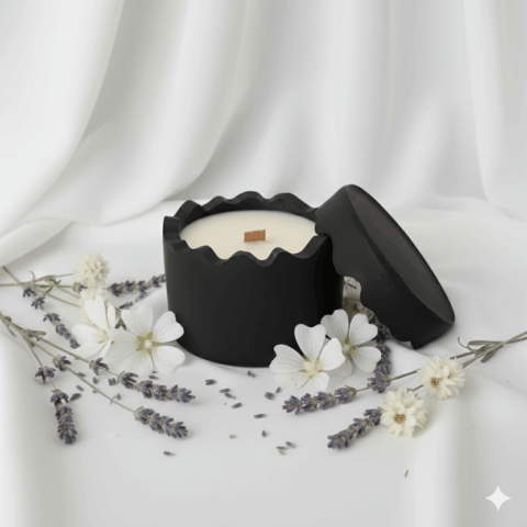 Sojas vaska svece, krāsu & aromātu izvēle (K9B)