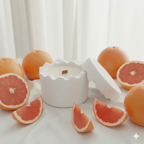 Свеча из соевого воска, выбор цвета и аромата (K9W)